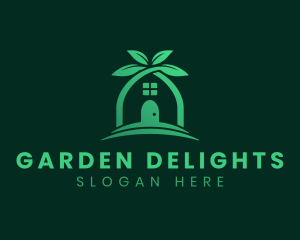 House Plant Landscaping logo design