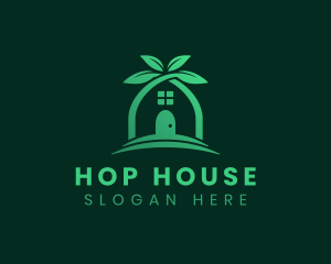 House Plant Landscaping logo design