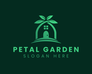 House Plant Landscaping logo design