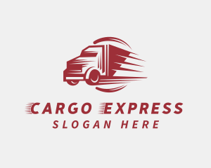 Cargo Truck Forwarding logo design