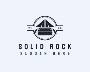 Brick Repair Renovation logo design