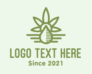 Green Cannabis Oil logo