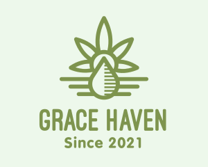 Green Cannabis Oil logo