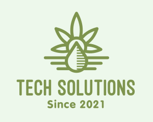 Green Cannabis Oil logo