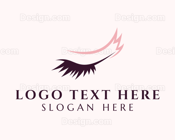 Eyelash Beauty Cosmetics Logo