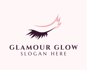 Eyelash Beauty Cosmetics logo design