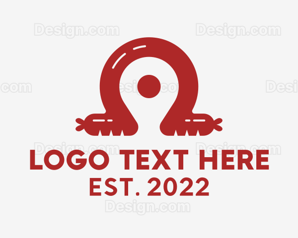 Red Pin Sausage Logo