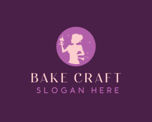 Fairy Cupcake Baker logo design