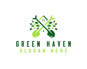 Botanical Garden Lawn logo design