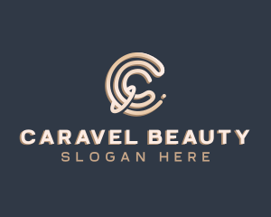 Luxury Jewelry Fashion Letter C logo design