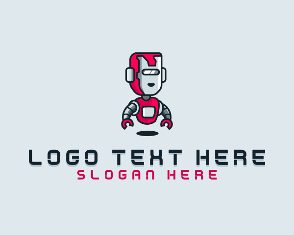 Cyborg logo example 2