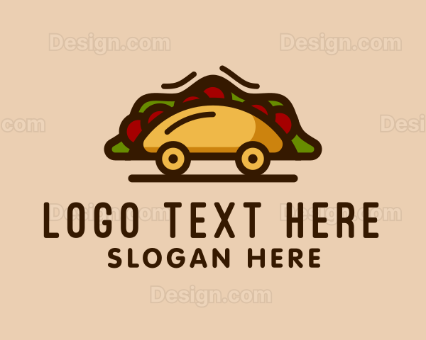 Taco Food Truck Logo