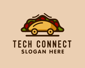 Taco Food Truck Logo