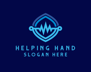 Blue Health Lifeline logo design