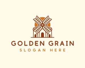 Wheat Farm Mill logo design