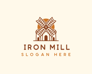 Wheat Farm Mill logo design