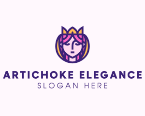 Beautiful Royal Queen logo design