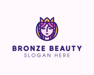 Beautiful Royal Queen logo design