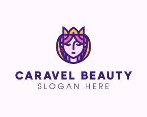 Beautiful Royal Queen logo design