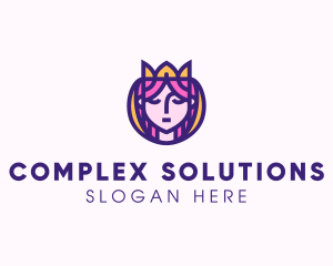 Beautiful Royal Queen logo design