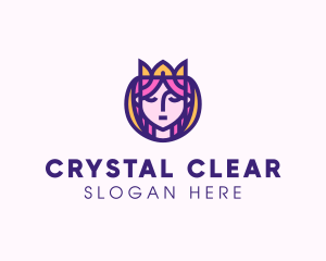 Beautiful Royal Queen logo design