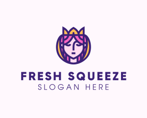 Beautiful Royal Queen logo design