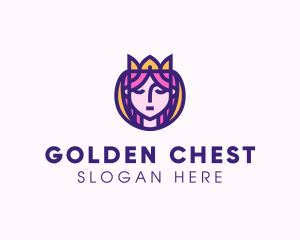 Beautiful Royal Queen logo design