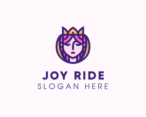 Beautiful Royal Queen logo design