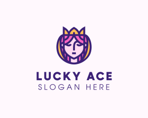 Beautiful Royal Queen logo design