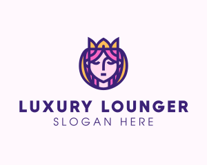 Beautiful Royal Queen logo design