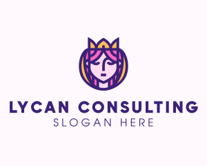 Beautiful Royal Queen logo design