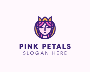 Beautiful Royal Queen logo design