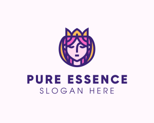 Beautiful Royal Queen logo design