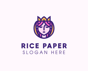 Beautiful Royal Queen logo design