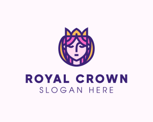 Beautiful Royal Queen logo design