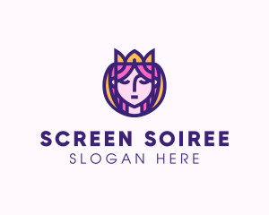 Beautiful Royal Queen logo design