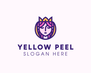 Beautiful Royal Queen logo design