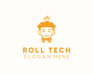 Bread Pastry Boy logo design