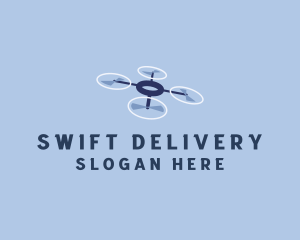 Drone Delivery Logistics logo design