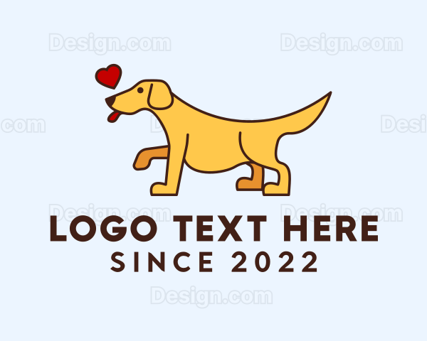 Pet Dog Veterinarian Logo