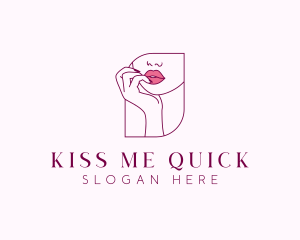 Beauty Cosmetic Lips logo