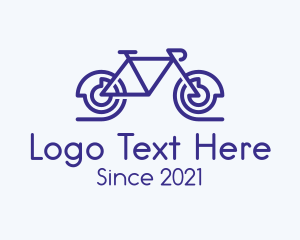 Blue Exercise Bike logo