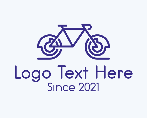 Biking logo example 1
