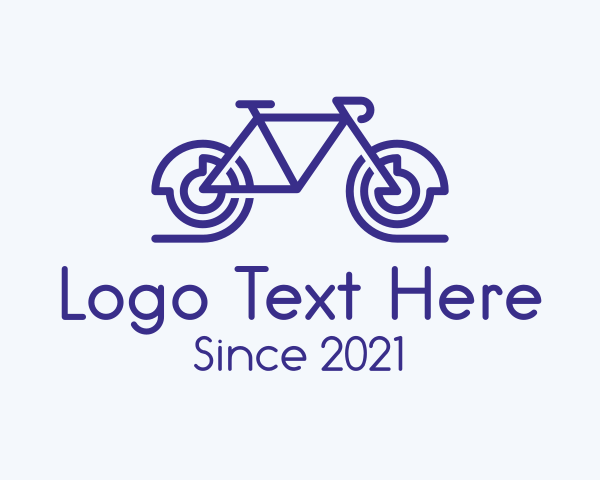 Bikepacking logo example 3