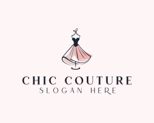 Bridal Fashion Dress logo design