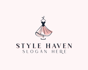 Bridal Fashion Dress logo design