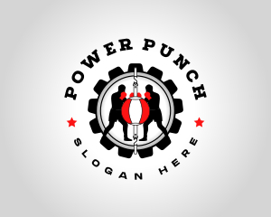 Boxing Workout Gym logo design