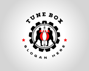 Boxing Workout Gym logo design