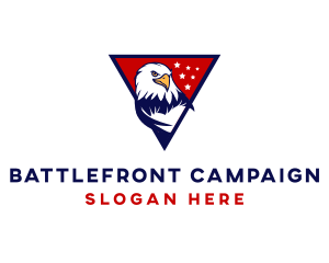 American Bald Eagle logo design