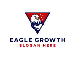 American Bald Eagle logo design